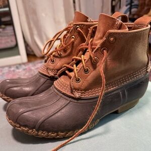 L.L. Bean Tan Bean Boot Sz 9.5